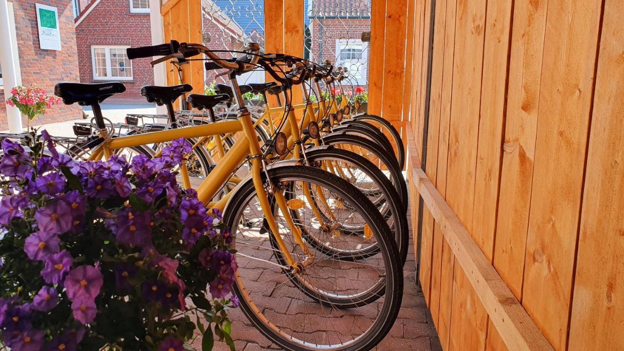 Fewo-Butze 2 Mit Terrasse Dornumersiel Bagian luar foto